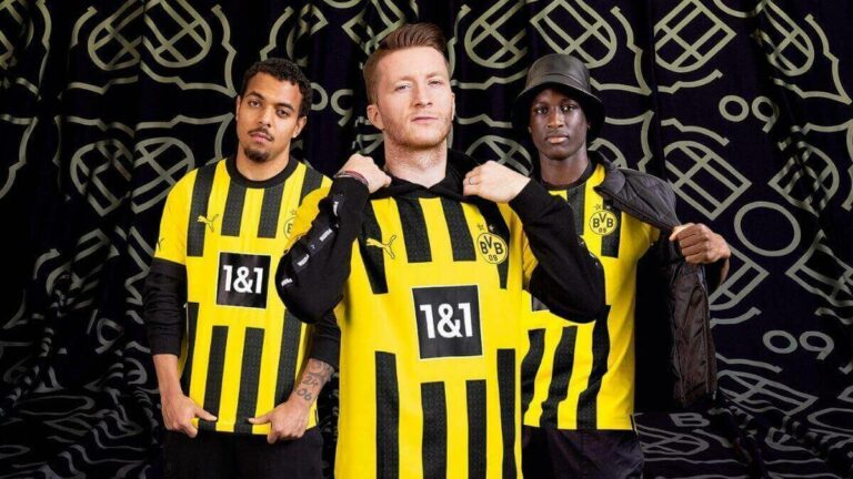 Borussia Dortmund Launch Home Kit For The 202223 Season